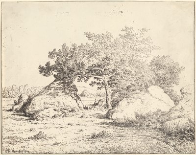 Plantens kirsebærtre i Biau av Theodore Rousseau