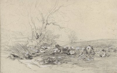 felte trær av Theodore Rousseau