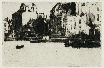 Chelsea Palaces (svart og hvit versjon) av Theodore Roussel