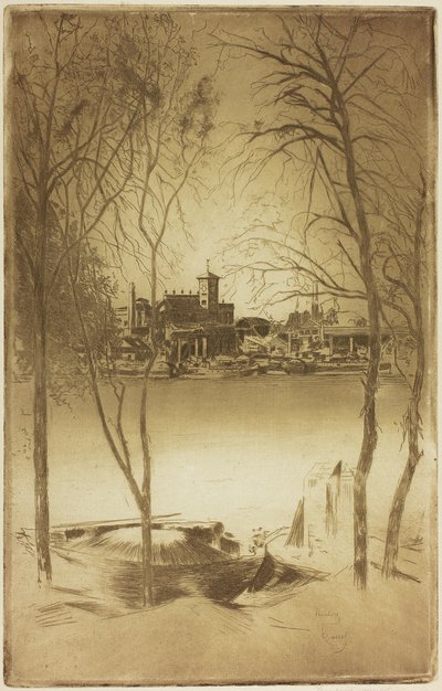 Laburnums og Battersea av Theodore Roussel