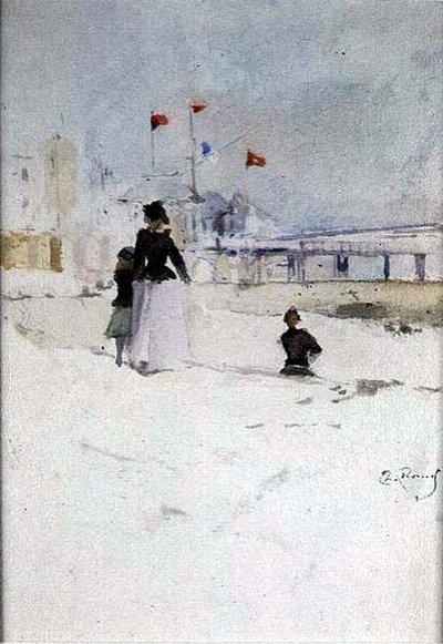 På stranda av Theodore Roussel