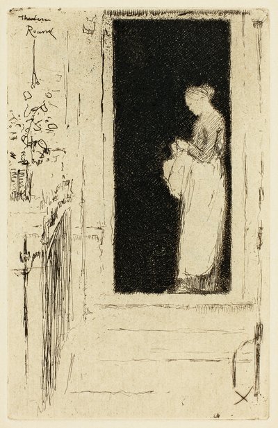 Penelope, A Doorway Chelsea av Theodore Roussel