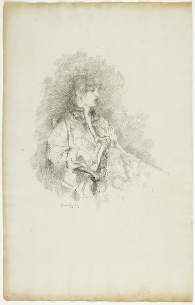 Den kinesiske kjolen av Theodore Roussel