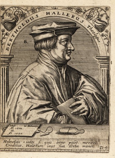 Berchtold Haller av Theodore de Bry