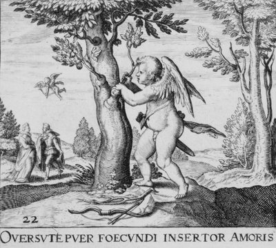 Sekulære emblemer, 1611. av Theodore de Bry