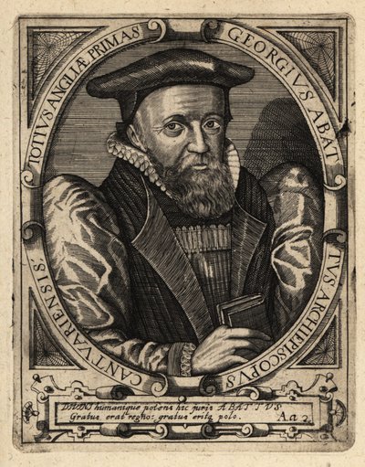 George Abbed av Theodore de Bry