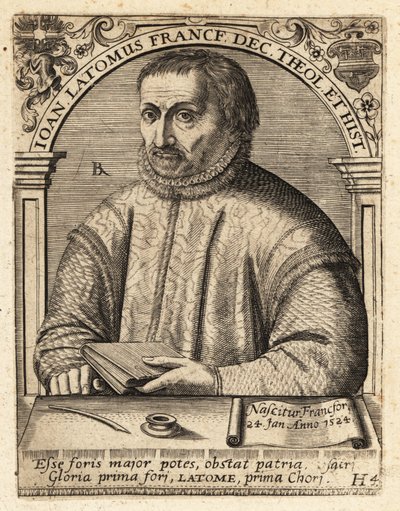 John Latomus av Theodore de Bry