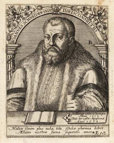 John Schneiderwein av Theodore de Bry