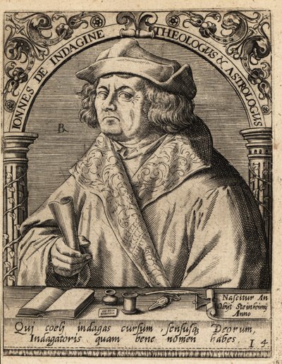 Johannes Indagine av Theodore de Bry