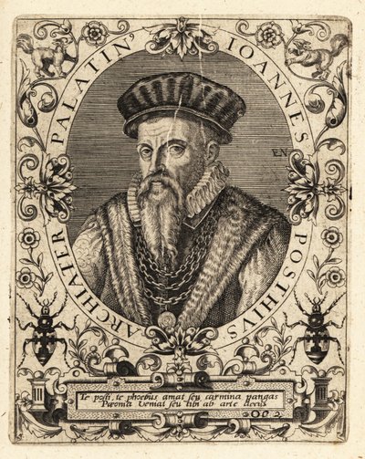 Johannes Posth, tysk humanist og lege av Theodore de Bry