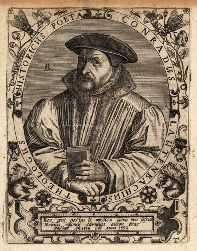 Konrad Lautenbach av Theodore de Bry