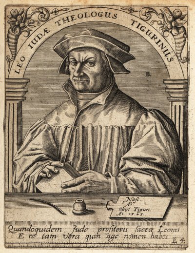 Leo Jud av Theodore de Bry