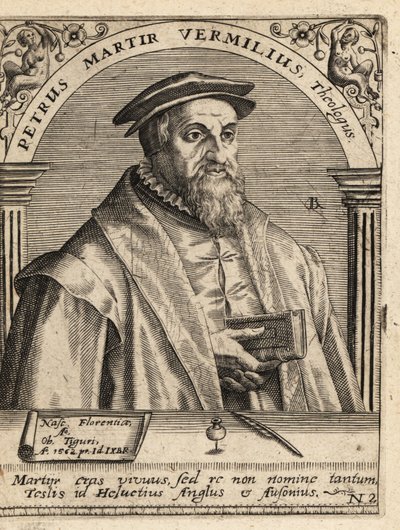 Peter Martyr Vermigli av Theodore de Bry