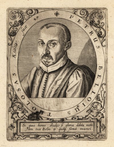 Pierre de Belloy , fransk jurist og sorenskriver. av Theodore de Bry