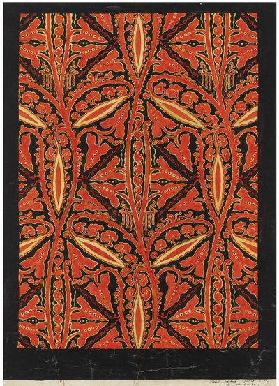 Bakgrunnsdesign av Theodorus (1866 1951) Nieuwenhuis