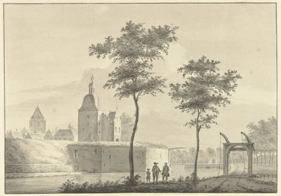 Leidenporten i Woerden av Theodorus Cornelis Schutter