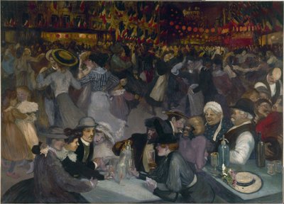 14. juli av Théophile Alexandre Steinlen