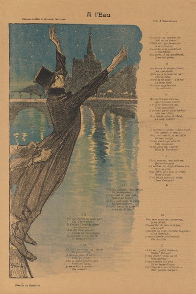Gil Blas Illustrated: Ved vannkanten av Théophile Alexandre Steinlen
