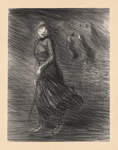I gaten av Théophile Alexandre Steinlen