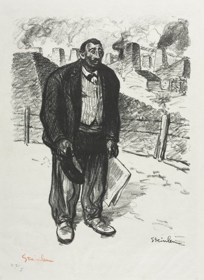 Den ærlige arbeideren av Théophile Alexandre Steinlen