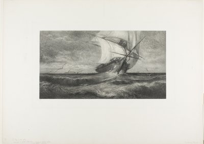 Fantomskipet av Theophile Narcisse Chauvel