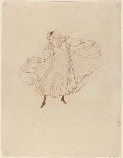 Loïe Fuller av Théo van Rysselberghe