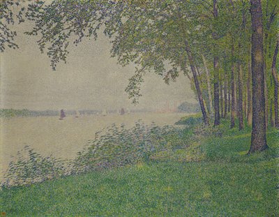 Seilbåtene, 1892 av Théo van Rysselberghe