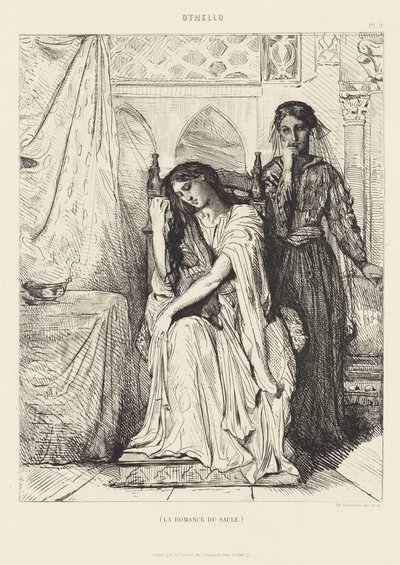 Othello Suite, nr. 9 av Théodore Chassériau