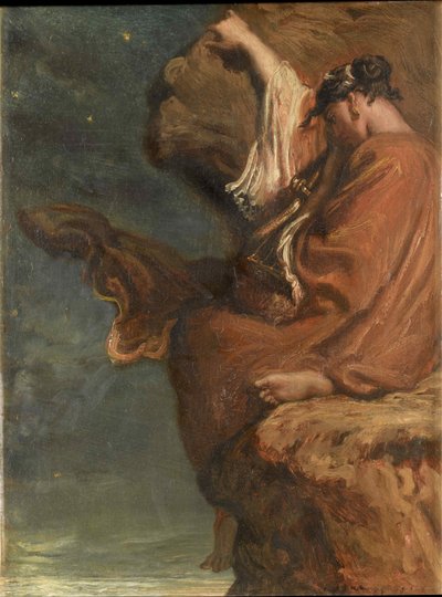 Sappho, 1849. av Théodore Chassériau