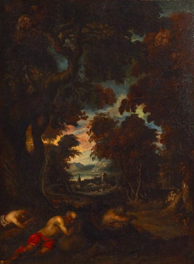 Géricault - Bøndenes søvn, ca. 1808–12 av Theodore Gericault