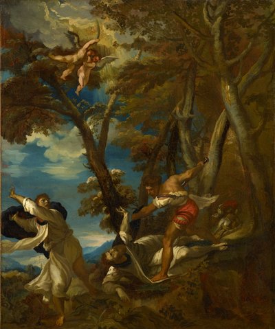 Sankt Peters martyrium (etter Tizian) av Theodore Gericault