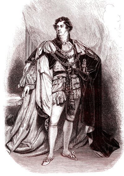 Georg IV, konge av England av Thomas (after) Lawrence