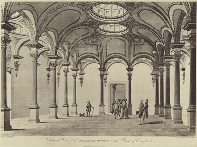 Sir Robert Taylors overføringskontor, Bank of England av Thomas (after) Malton