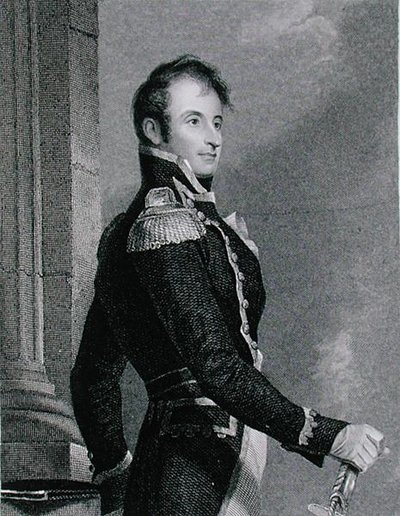 Stephen Decatur (1779-1820), gravert av Asher Brown Durand (1796-1886) etter en kopi av originalen av James Herring (1794-1867) (gravering) av Thomas (after) Sully