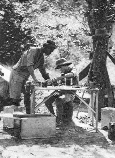 Errol Hinds og Julius Mapata, Livingstone til Broken Hill, Nord-Rhodesia, 1925 1927 av Thomas A. Glover