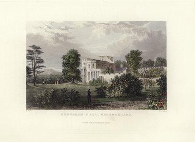 Brougham Hall av Thomas Allom