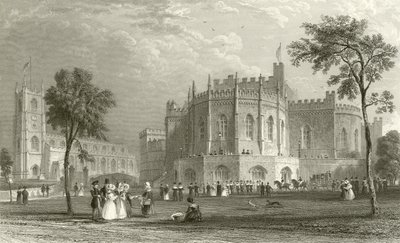 Lancaster Castle av Thomas Allom