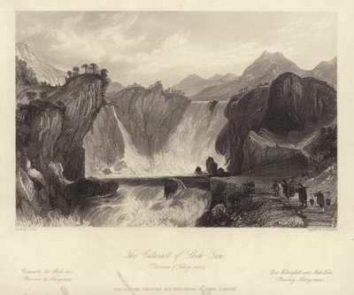 Katarakten til Shih Tan av Thomas Allom