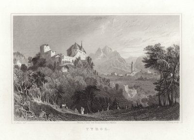 Tyrol av Thomas Allom