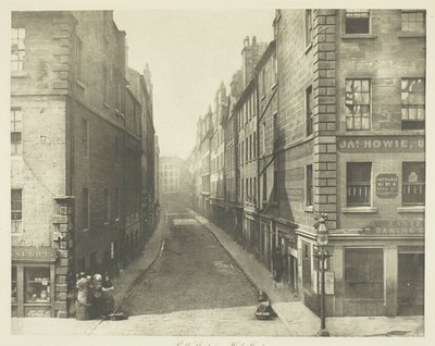 Bell Street fra High Street av Thomas Annan