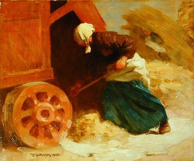 Sen høsting av Thomas Austen Brown