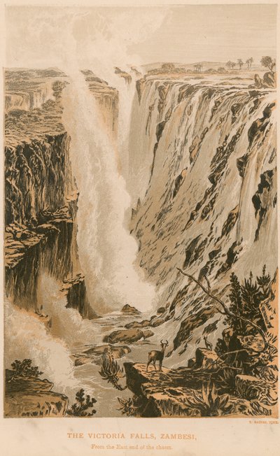 Victoriafallene av Thomas Baines