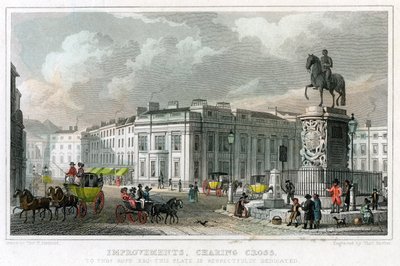 Forbedringer, Charing Cross, Westminster, London, 1828. av Thomas Barber