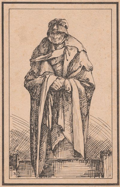 En gammel dame av Thomas Barker