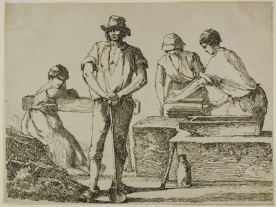Flismakere av Thomas Barker