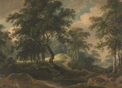Skoglandskap av Thomas Barker