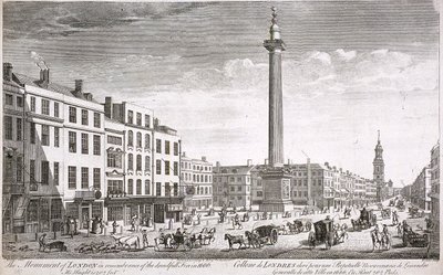 Fish Street Hill, London, c1750 av Thomas Bowles