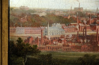 Utsikt over Leeds av Thomas Burras