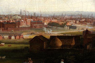 Utsikt over Leeds av Thomas Burras