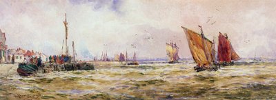 Havnen, 1896 av Thomas Bush Hardy